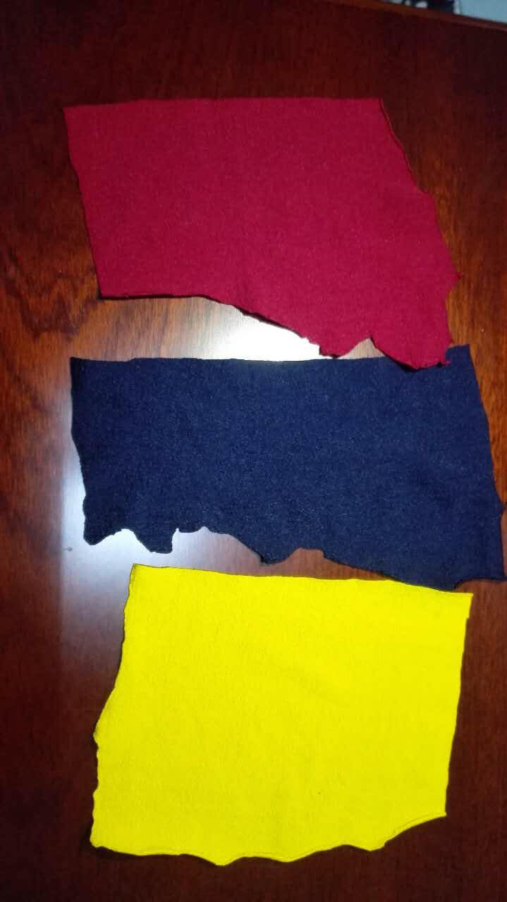 Serapan air baik elastik yang tinggi dan lembut tangan rasa poliester Texturized benang